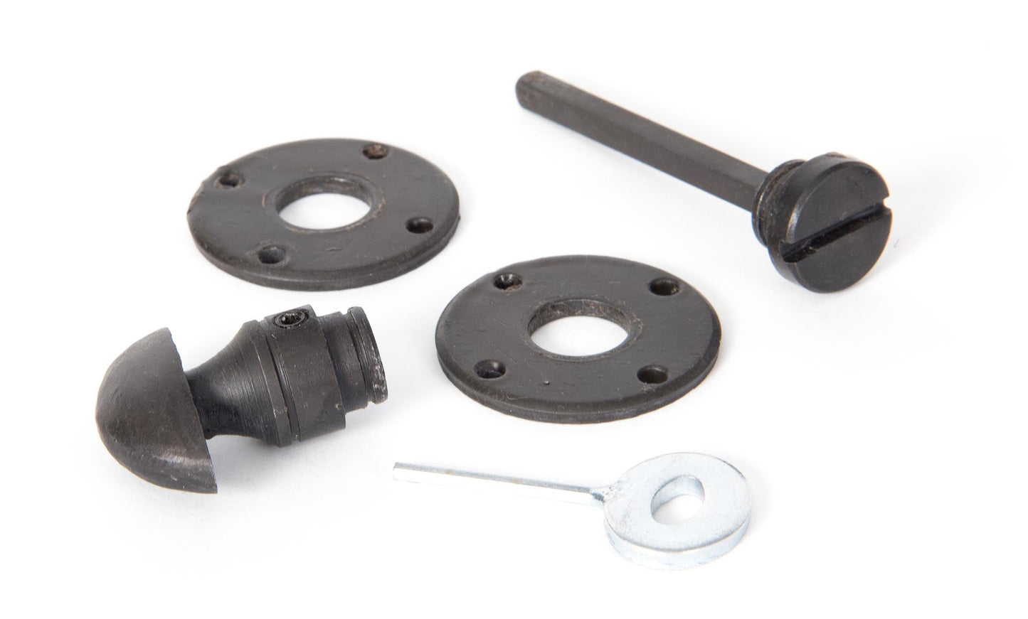 From The Anvil Round Thumbturn Set (Blacksmith) - Hot Tub Shop