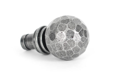 From The Anvil Hammered Ball Curtain Finial (Pair)