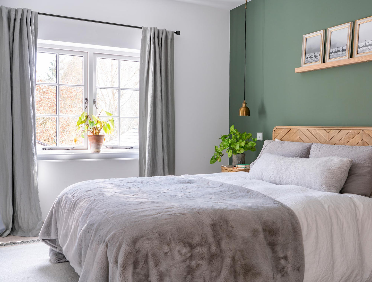 From The Anvil Hammered Ball Curtain Finial (Pair)