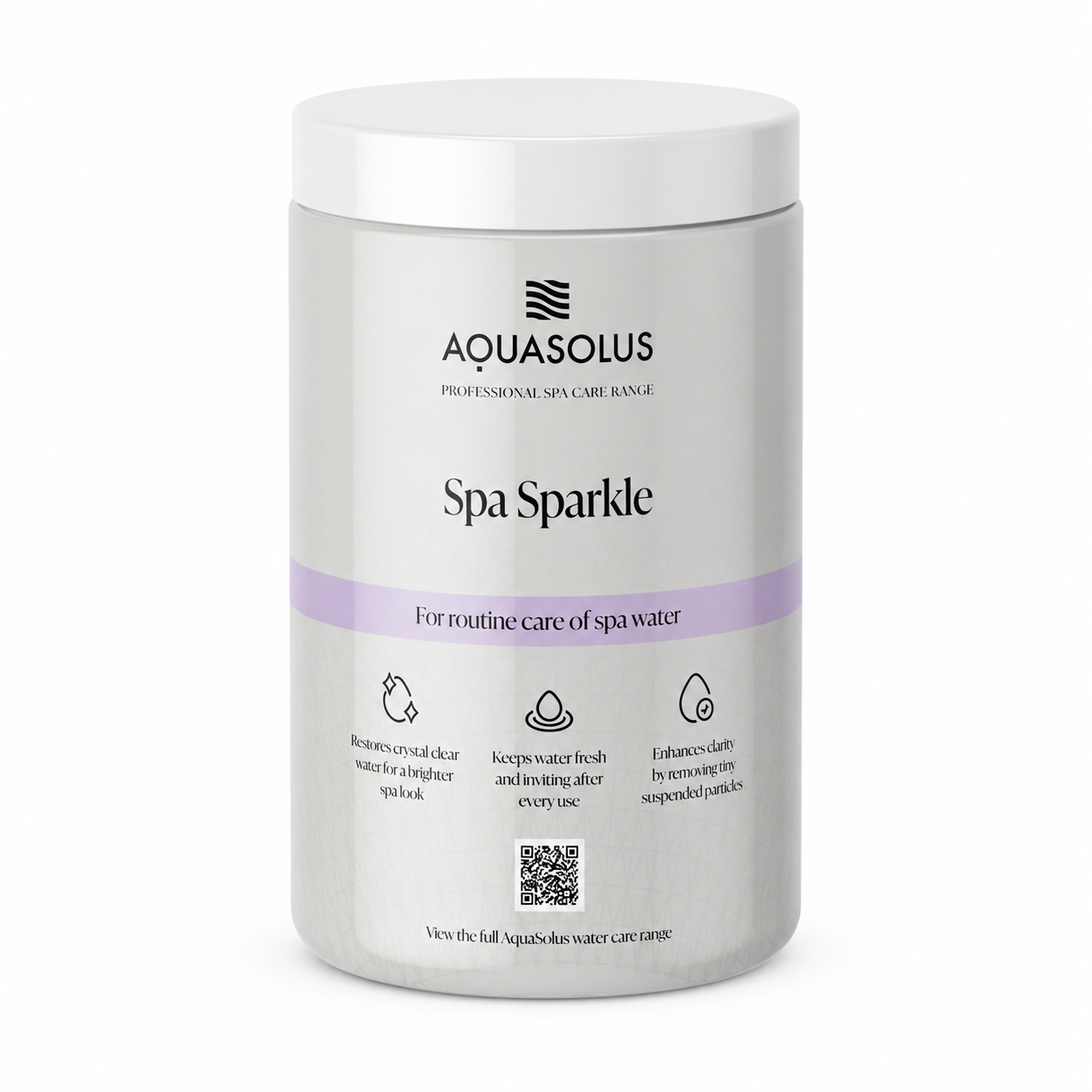 AquaSolus Spa Sparkle Water Clarifier 1 Litre