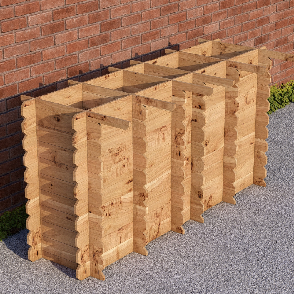 Large Wooden Interlock Bar - Hot Tub Shop