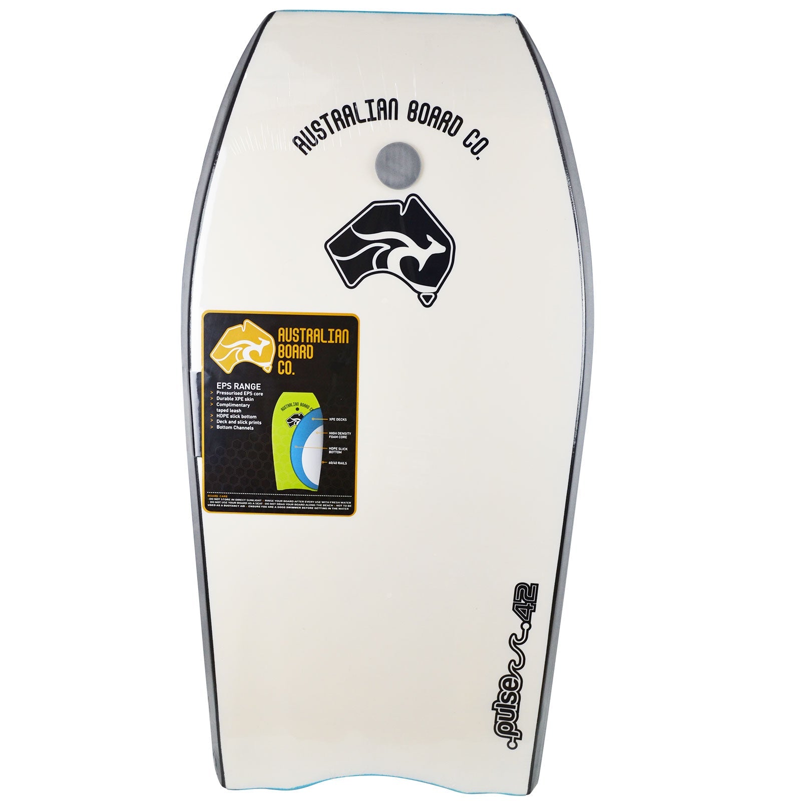 42inch Adult PULSE Series EPS Bodyboard by Australian Board Co - Hot Tub Shop