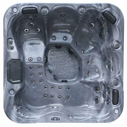 H2O Premium Eco 4500 Series 5-6 Person Hot Tub Spa - Storm Cloud - Hot Tub Shop