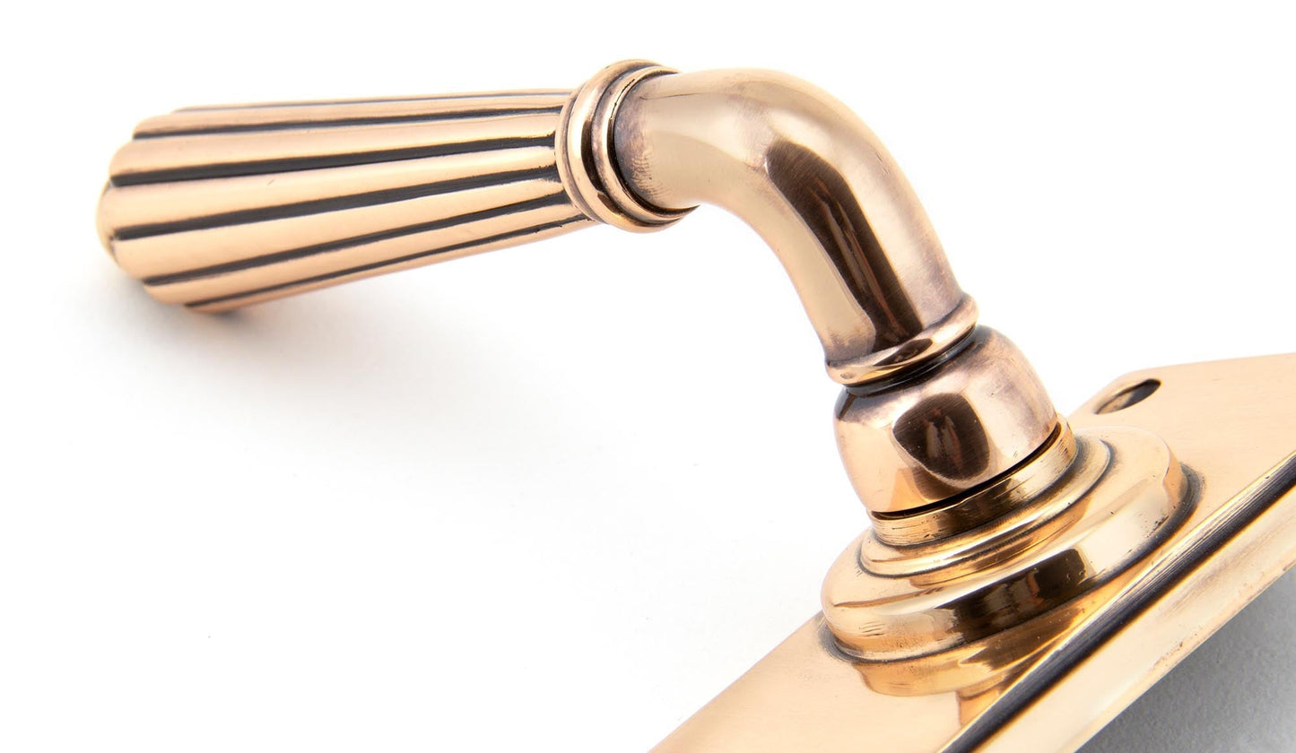 From The Anvil Hinton Lever Latch Set - Hot Tub Shop