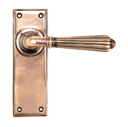 From The Anvil Hinton Lever Latch Set - Hot Tub Shop