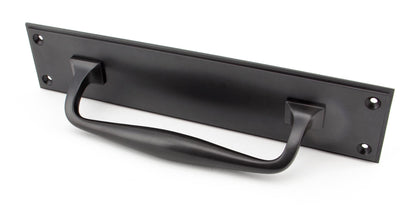 From The Anvil Art Deco Pull Handle On Backplate