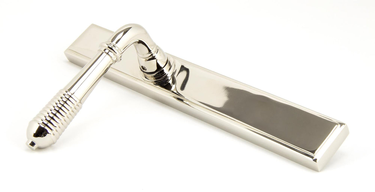 From The Anvil Reeded Slimline Lever Espag. Latch Set