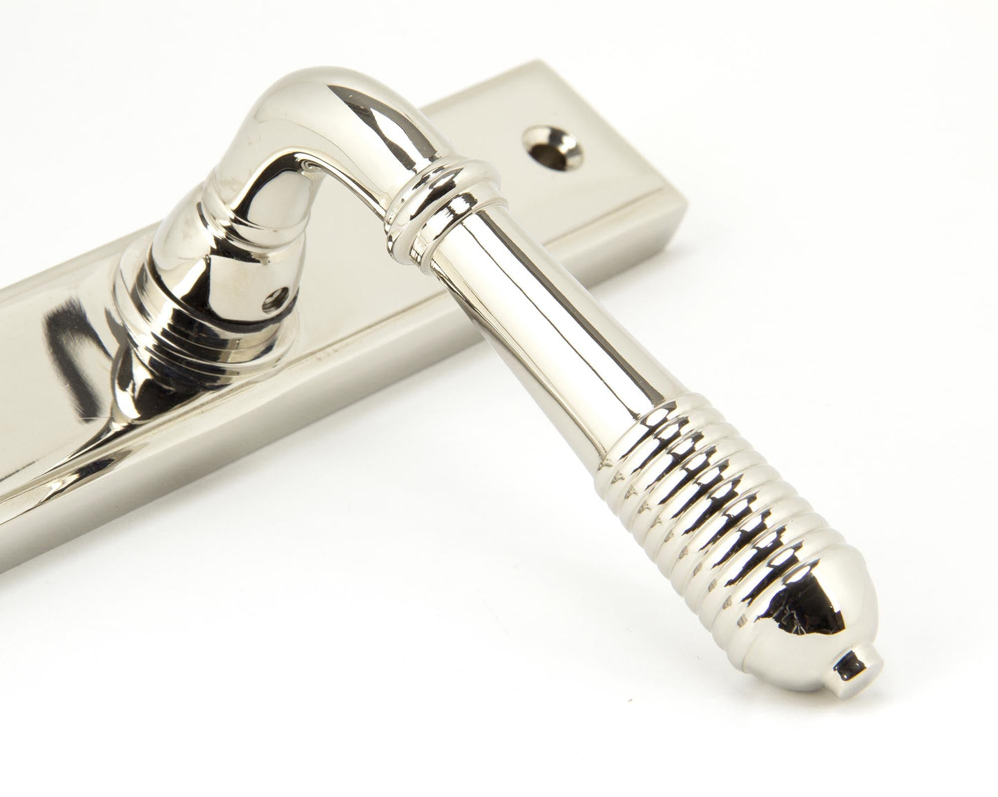 From The Anvil Reeded Slimline Lever Espag. Latch Set
