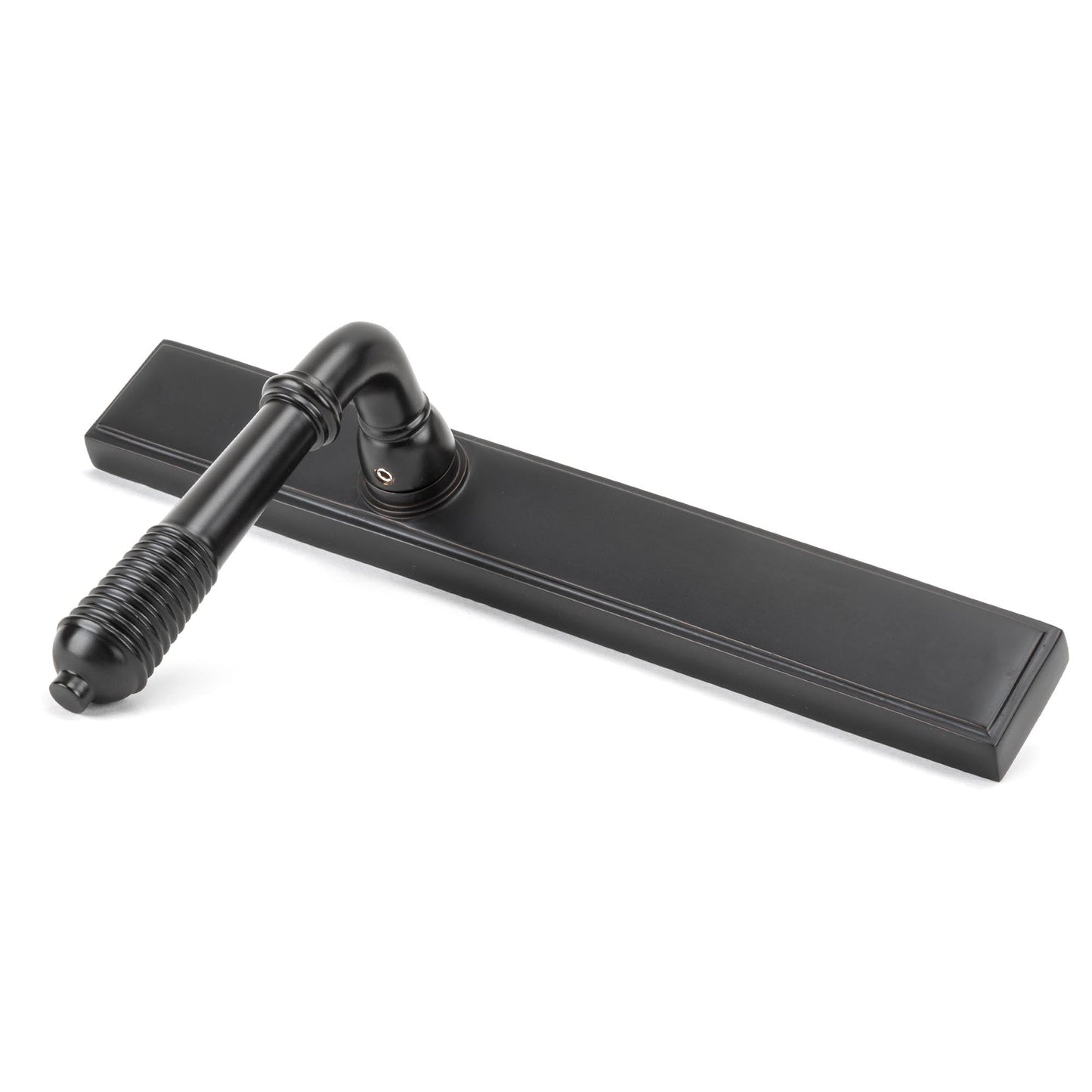 From The Anvil Reeded Slimline Lever Espag. Latch Set