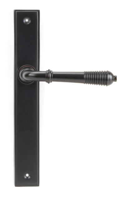 From The Anvil Reeded Slimline Lever Espag. Latch Set