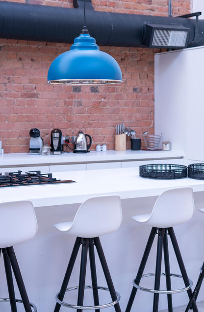 From The Anvil Hammered Nickel Harborne Pendant - Hot Tub Shop