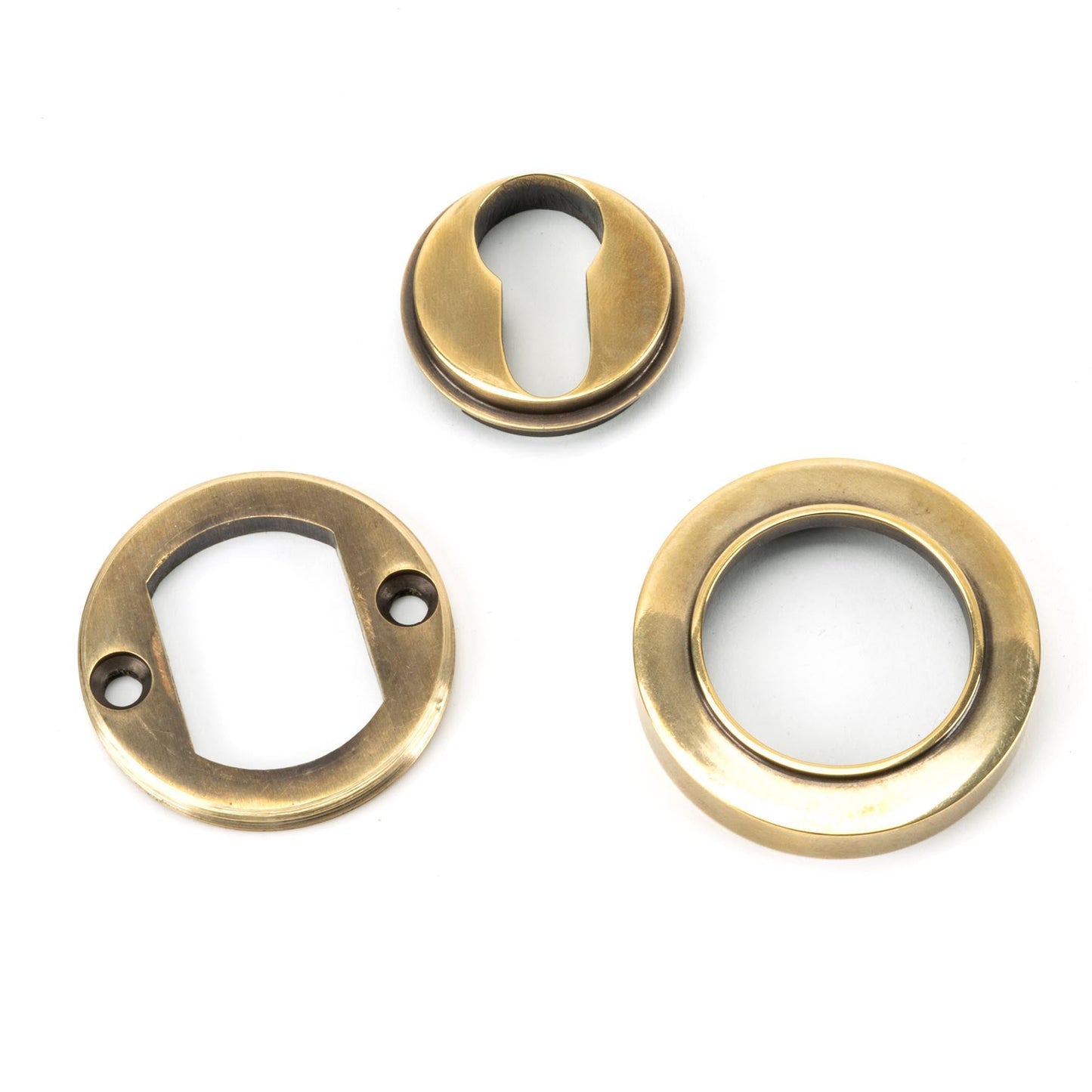 From The Anvil Round Euro Escutcheon - Hot Tub Shop