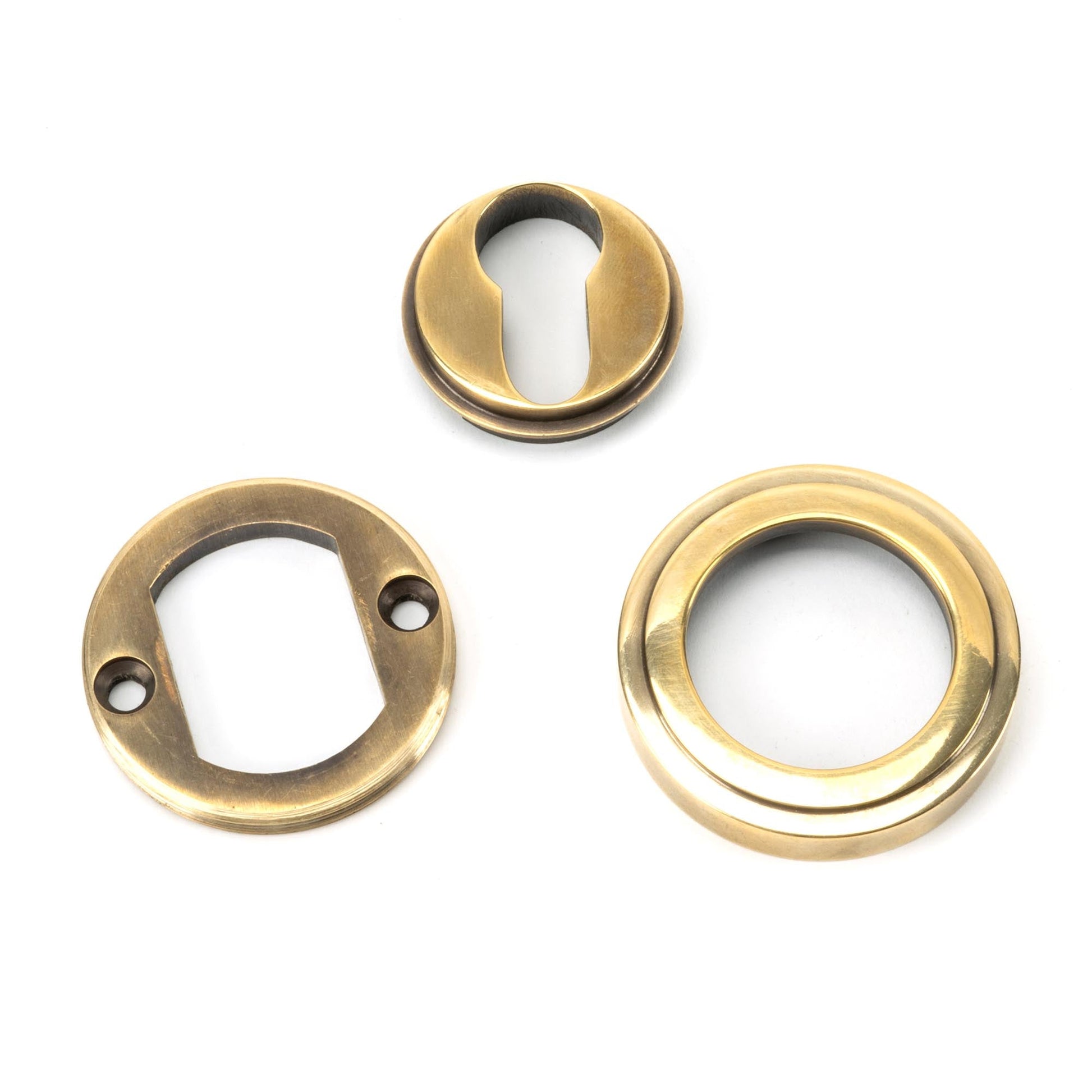 From The Anvil Round Euro Escutcheon - Hot Tub Shop