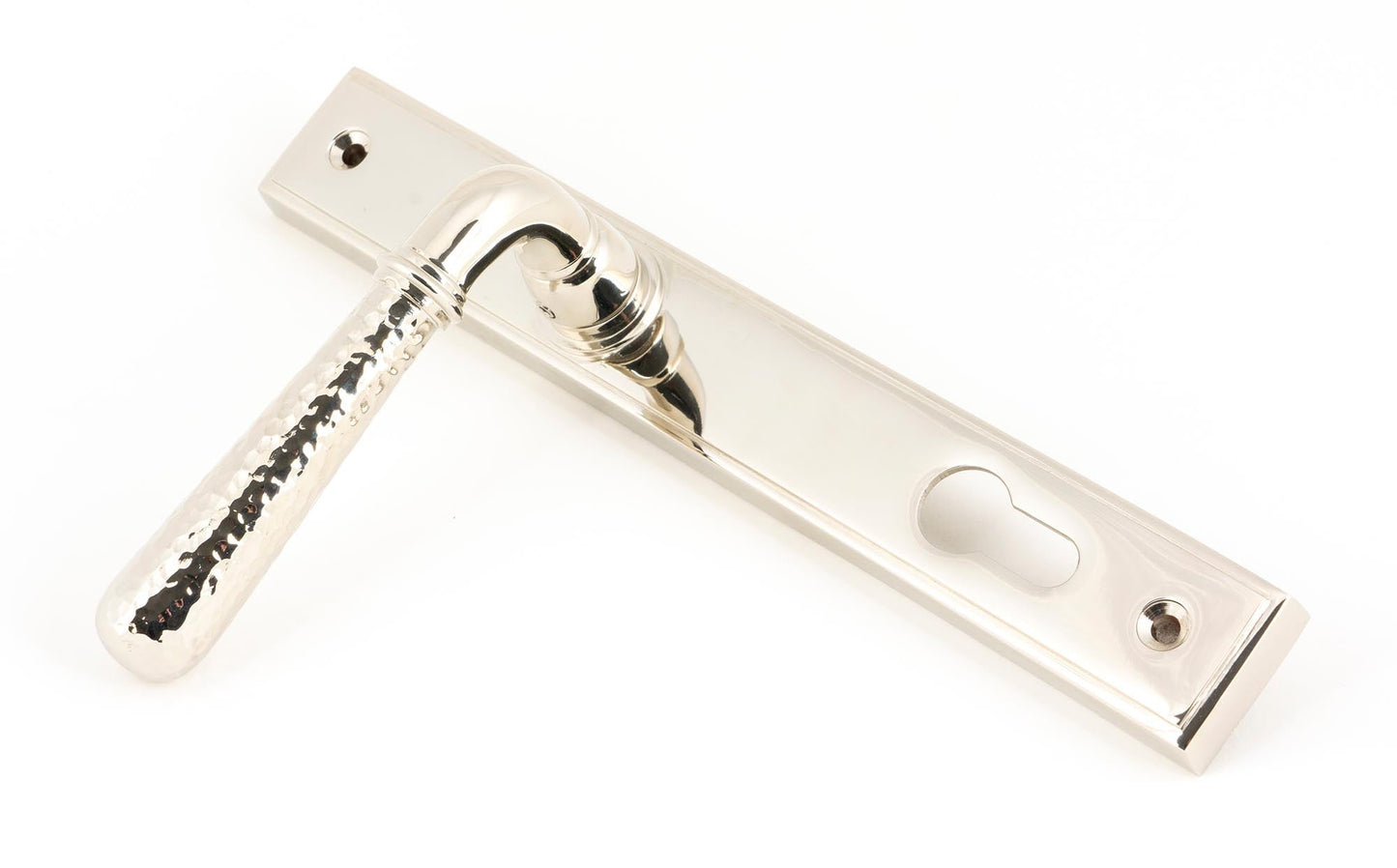 From The Anvil Hammered Newbury Slimline Espag. Lock Set