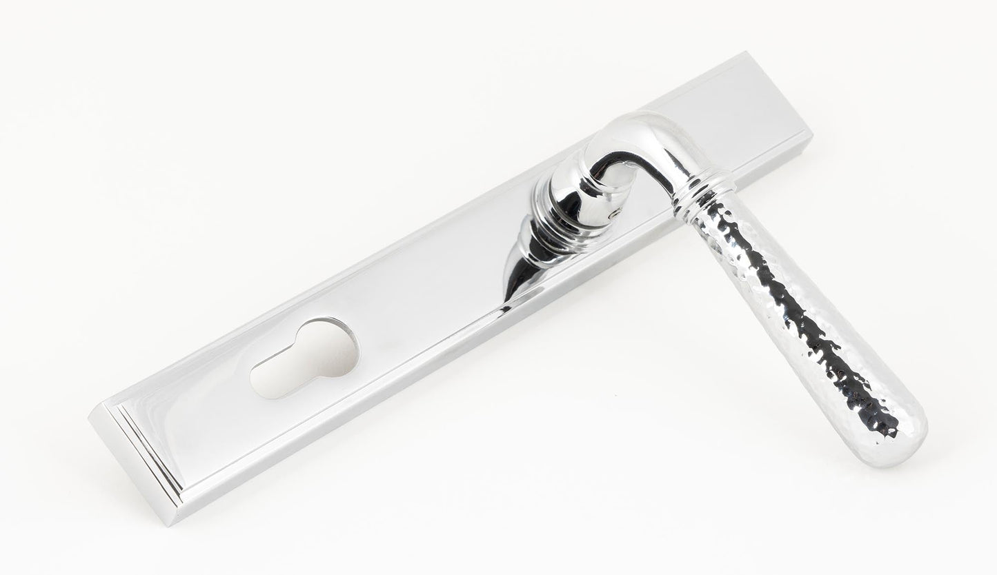 From The Anvil Hammered Newbury Slimline Espag. Lock Set