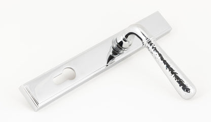 From The Anvil Hammered Newbury Slimline Espag. Lock Set