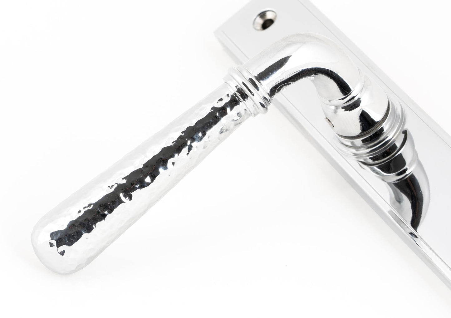 From The Anvil Hammered Newbury Slimline Espag. Lock Set