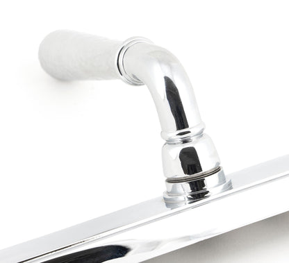 From The Anvil Hammered Newbury Slimline Espag. Lock Set