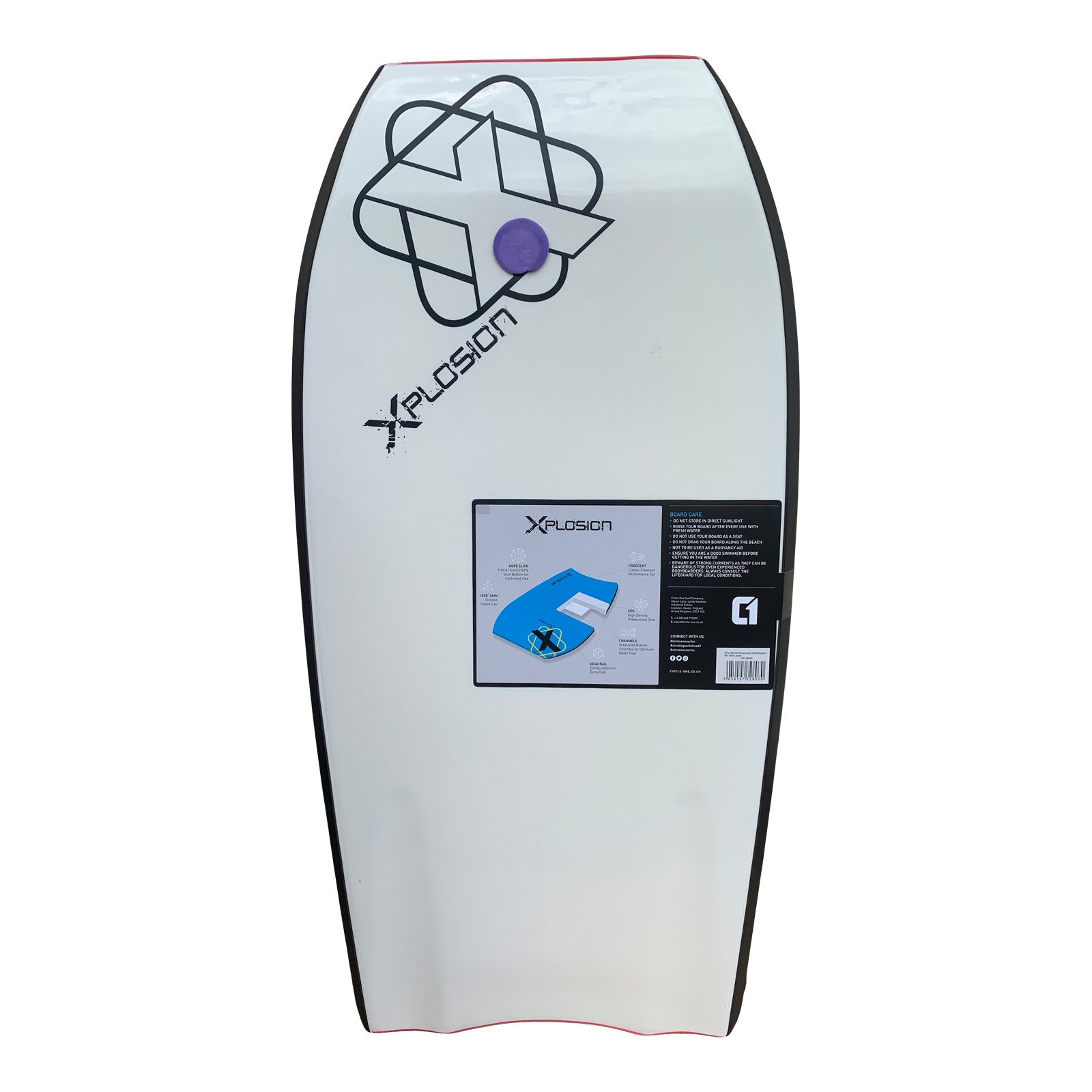 45inch Adult XPLOSION Series EPS Bodyboard - Hot Tub Shop