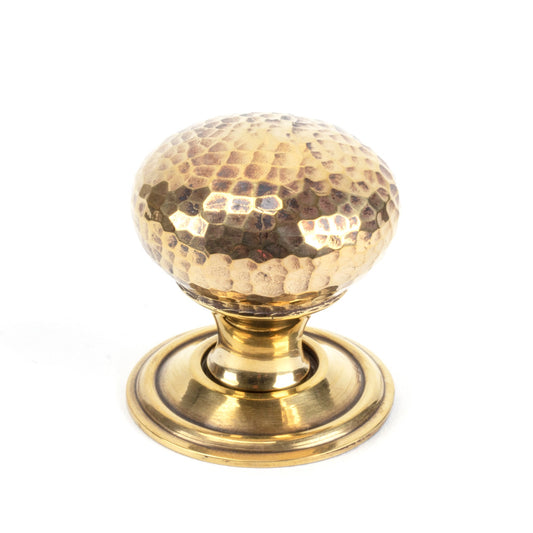 From The Anvil Hammered Mushroom Cabinet Knob