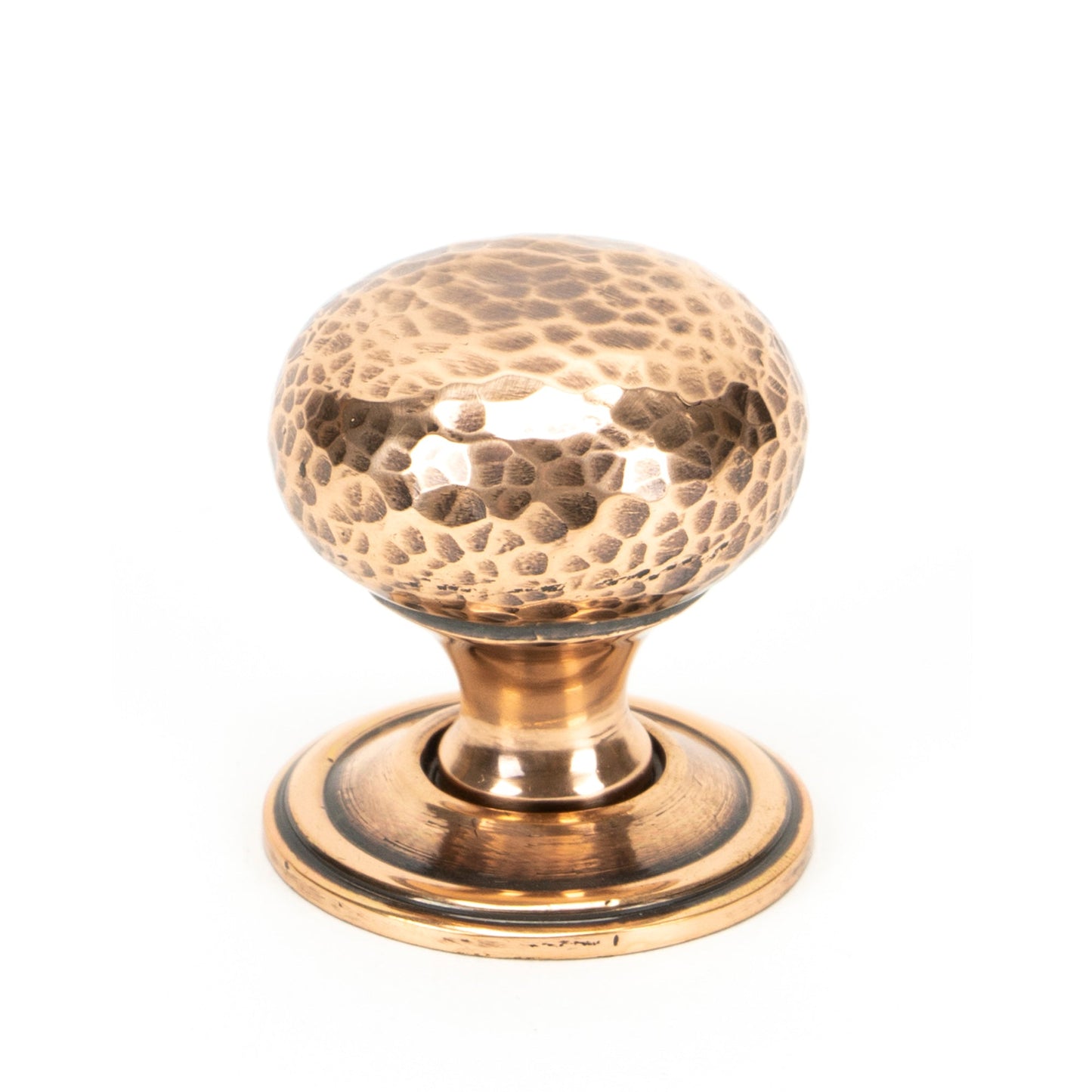 From The Anvil Hammered Mushroom Cabinet Knob
