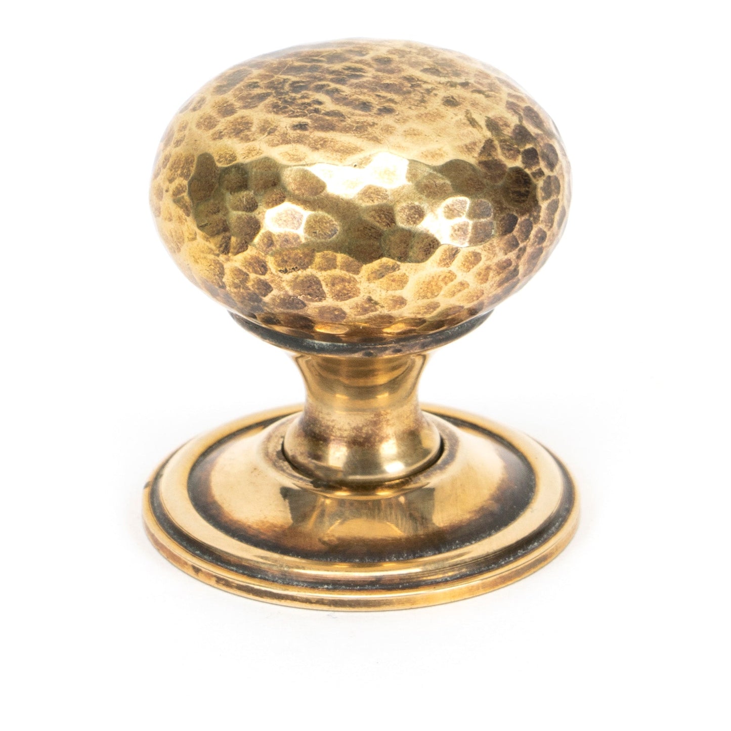 From The Anvil Hammered Mushroom Cabinet Knob