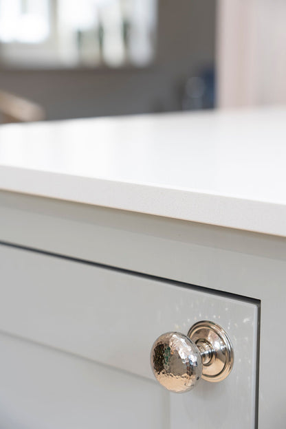 From The Anvil Hammered Mushroom Cabinet Knob