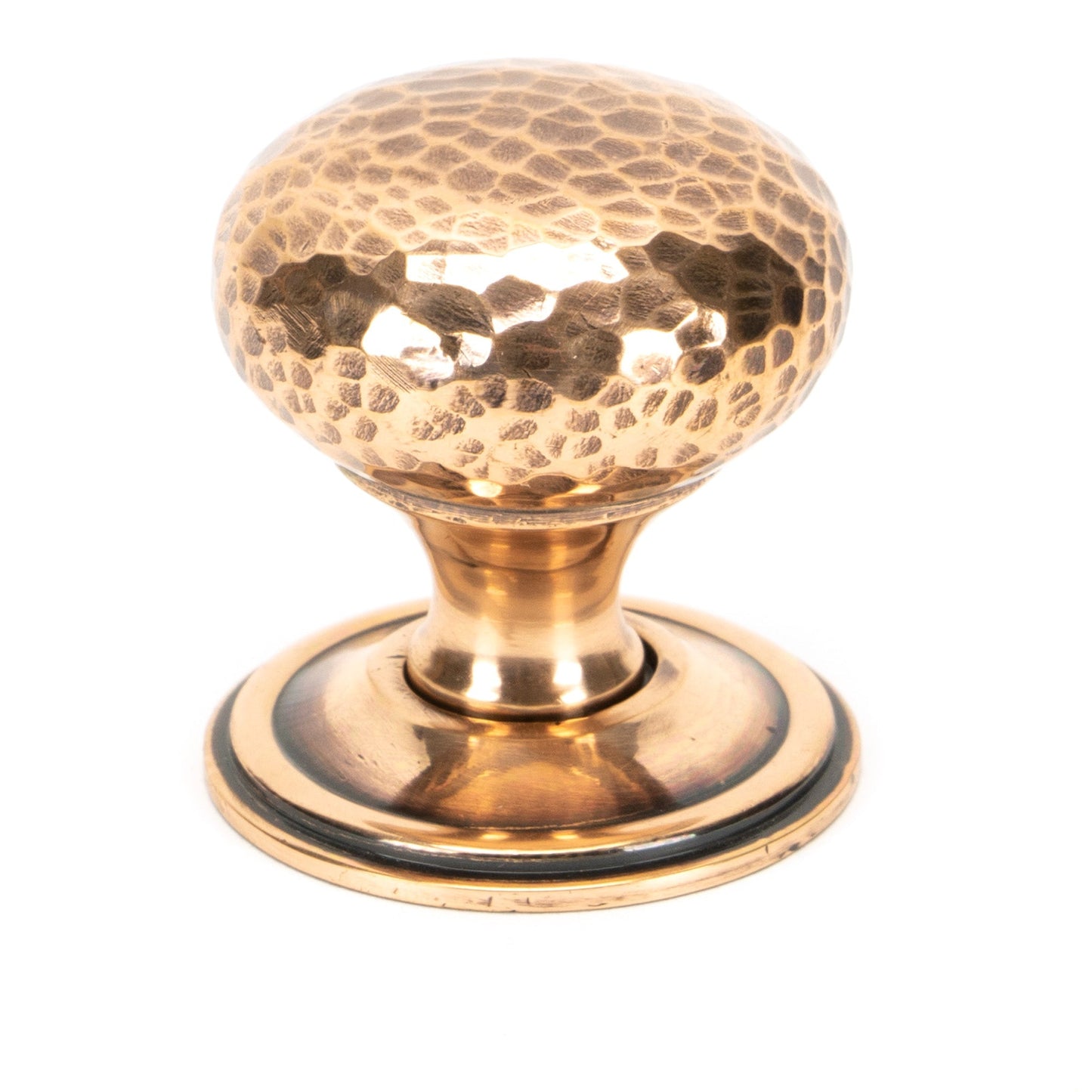 From The Anvil Hammered Mushroom Cabinet Knob
