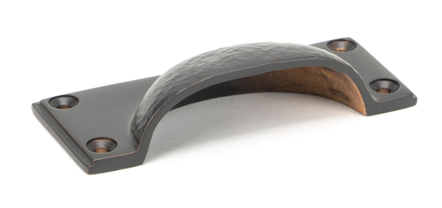 From The Anvil Hammered Art Deco Drawer Pull