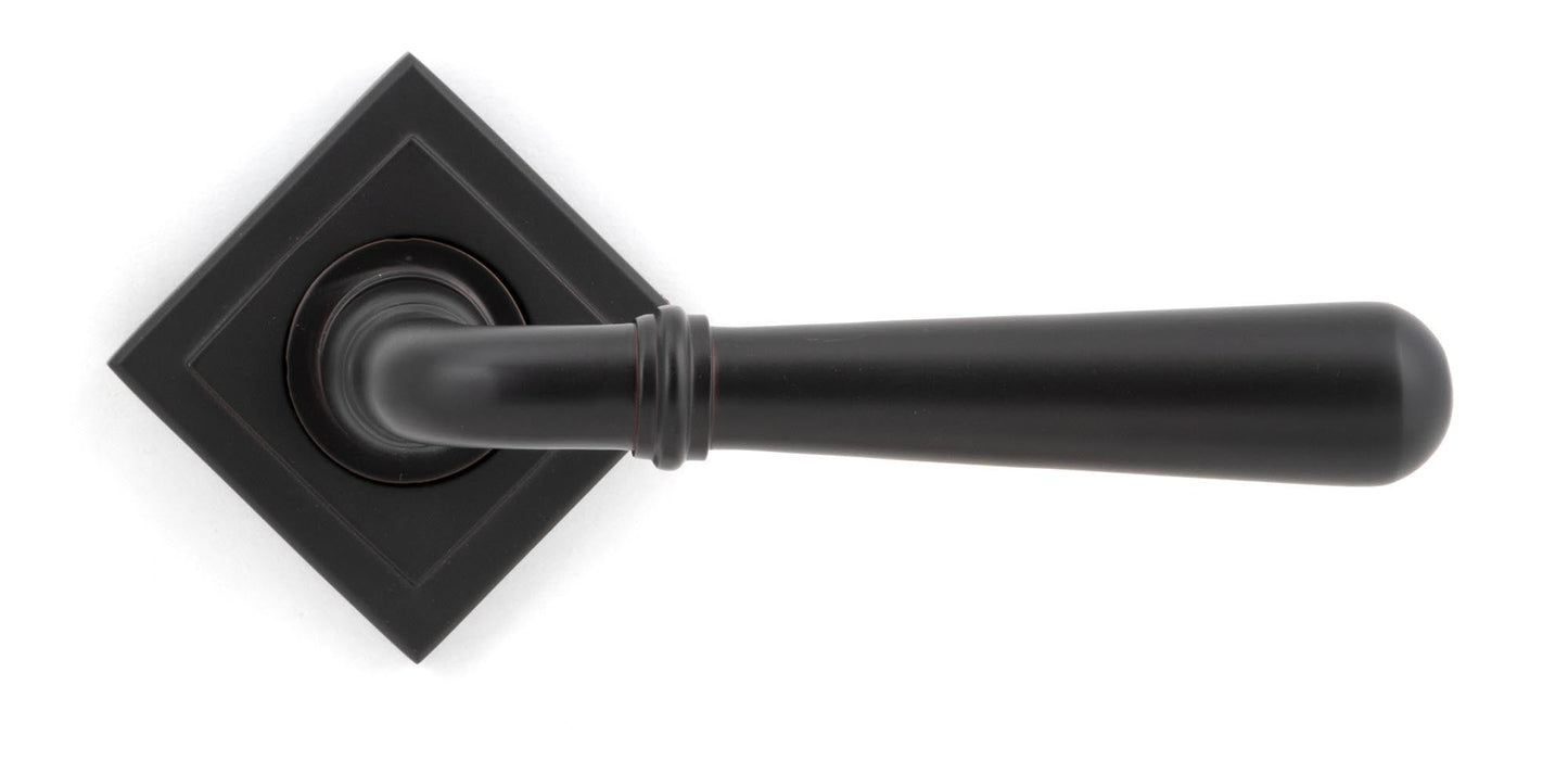 From The Anvil Newbury Lever On Rose Set (Sprung) - Hot Tub Shop