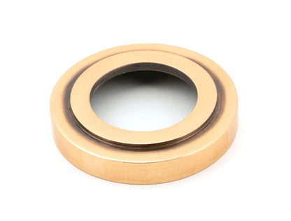 From The Anvil Avon Round Lever On Rose Set (Sprung) - Hot Tub Shop