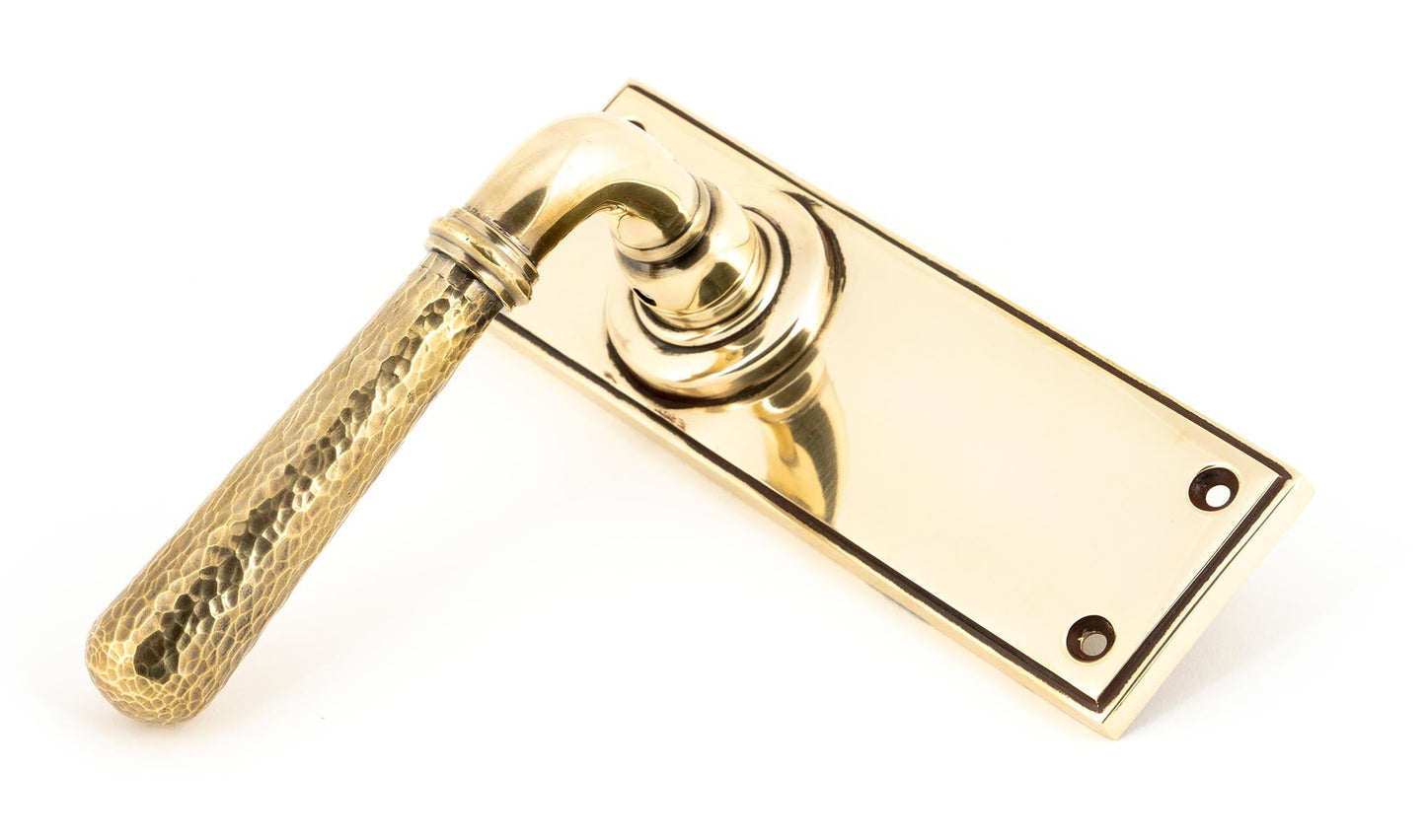 From The Anvil Hammered Newbury Lever Latch Set