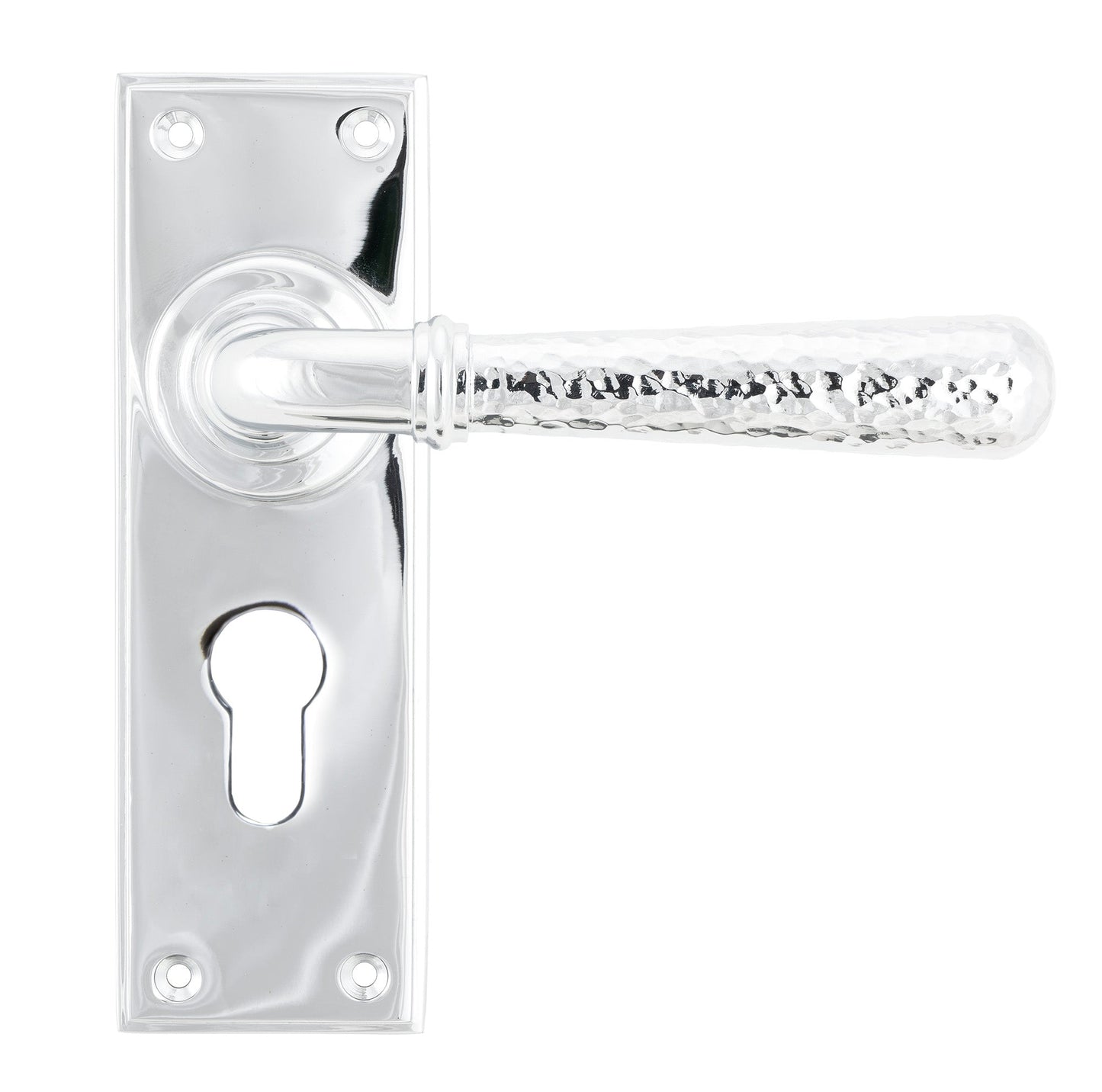 From The Anvil Hammered Newbury Lever Euro Lock Set