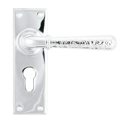 From The Anvil Hammered Newbury Lever Euro Lock Set