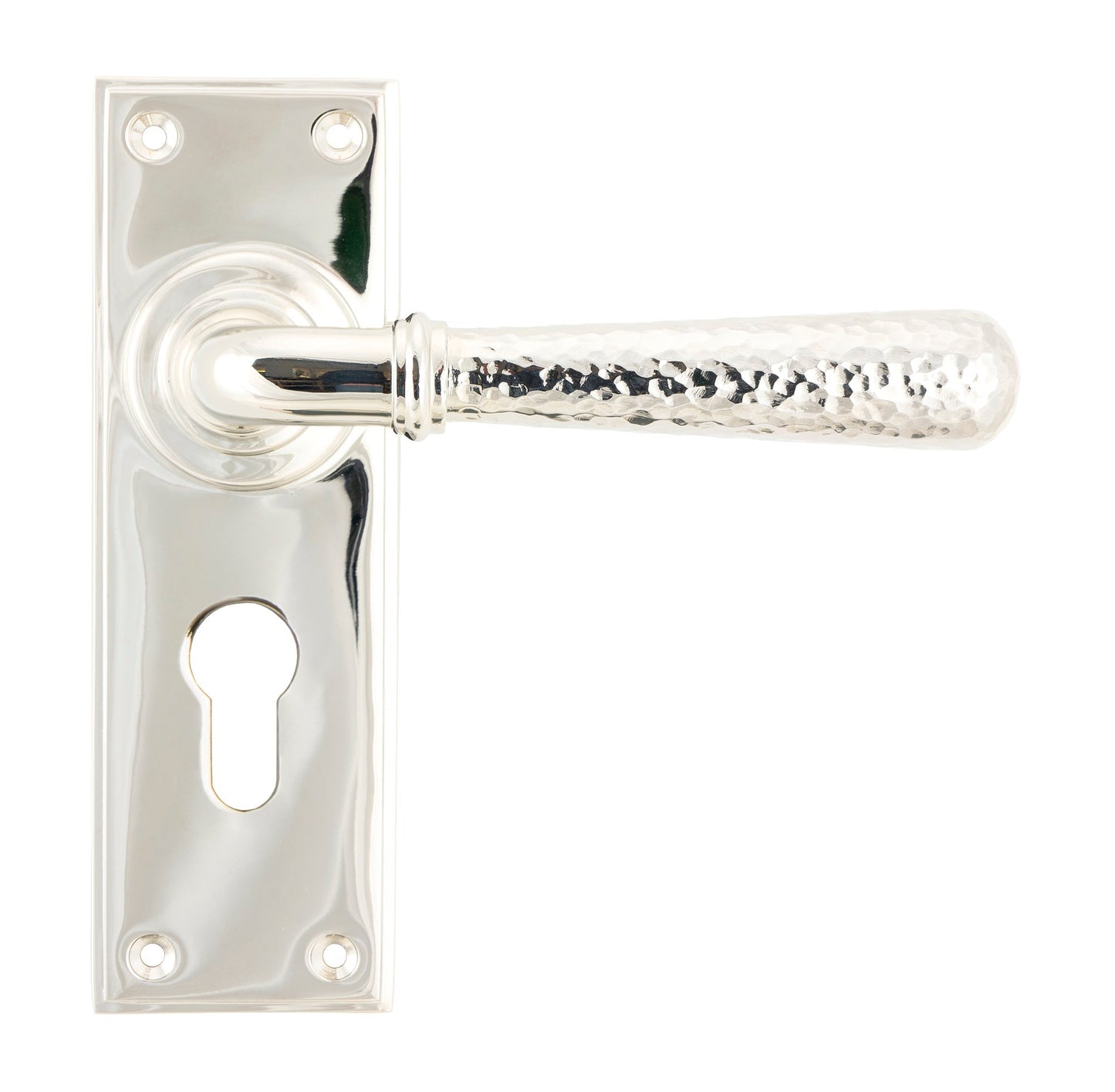 From The Anvil Hammered Newbury Lever Euro Lock Set
