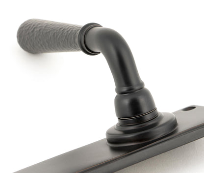 From The Anvil Hammered Newbury Lever Lock Set
