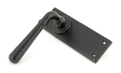 From The Anvil Hammered Newbury Lever Latch Set