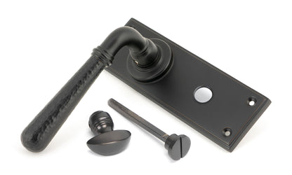 From The Anvil Hammered Newbury Lever Bathroom Set