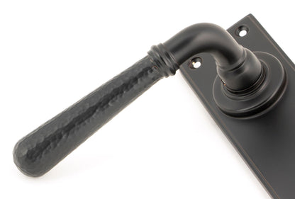 From The Anvil Hammered Newbury Lever Bathroom Set