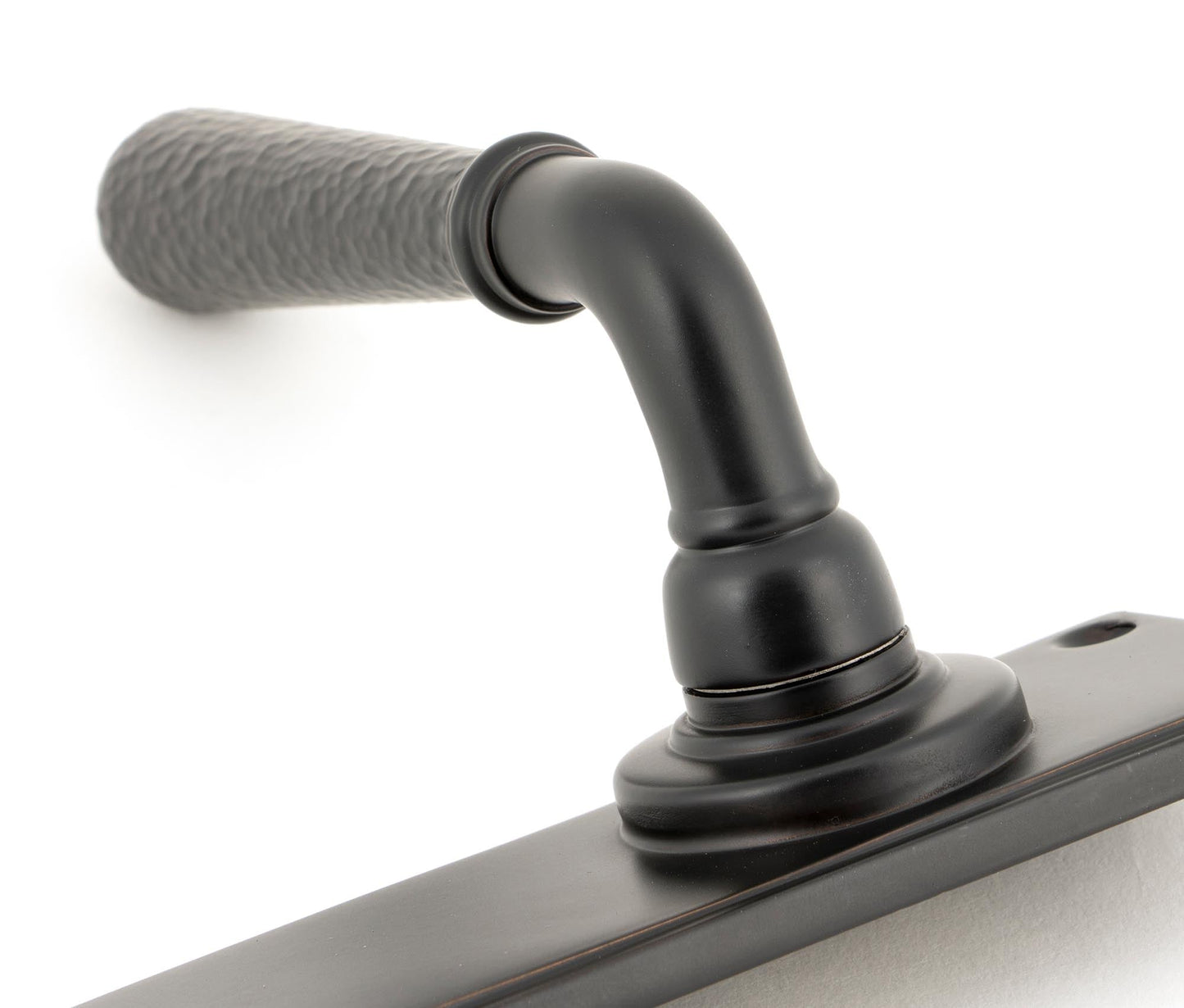From The Anvil Hammered Newbury Lever Bathroom Set