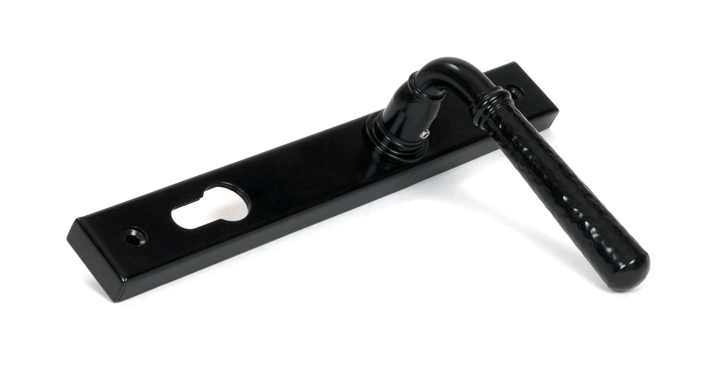 From The Anvil Hammered Newbury Slimline Espag. Lock Set