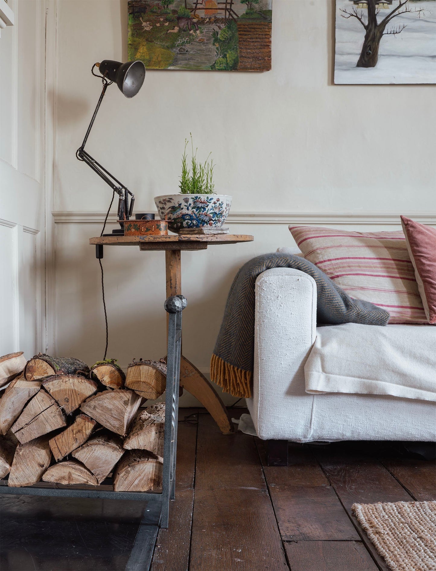 From The Anvil Rectangular Log Holder