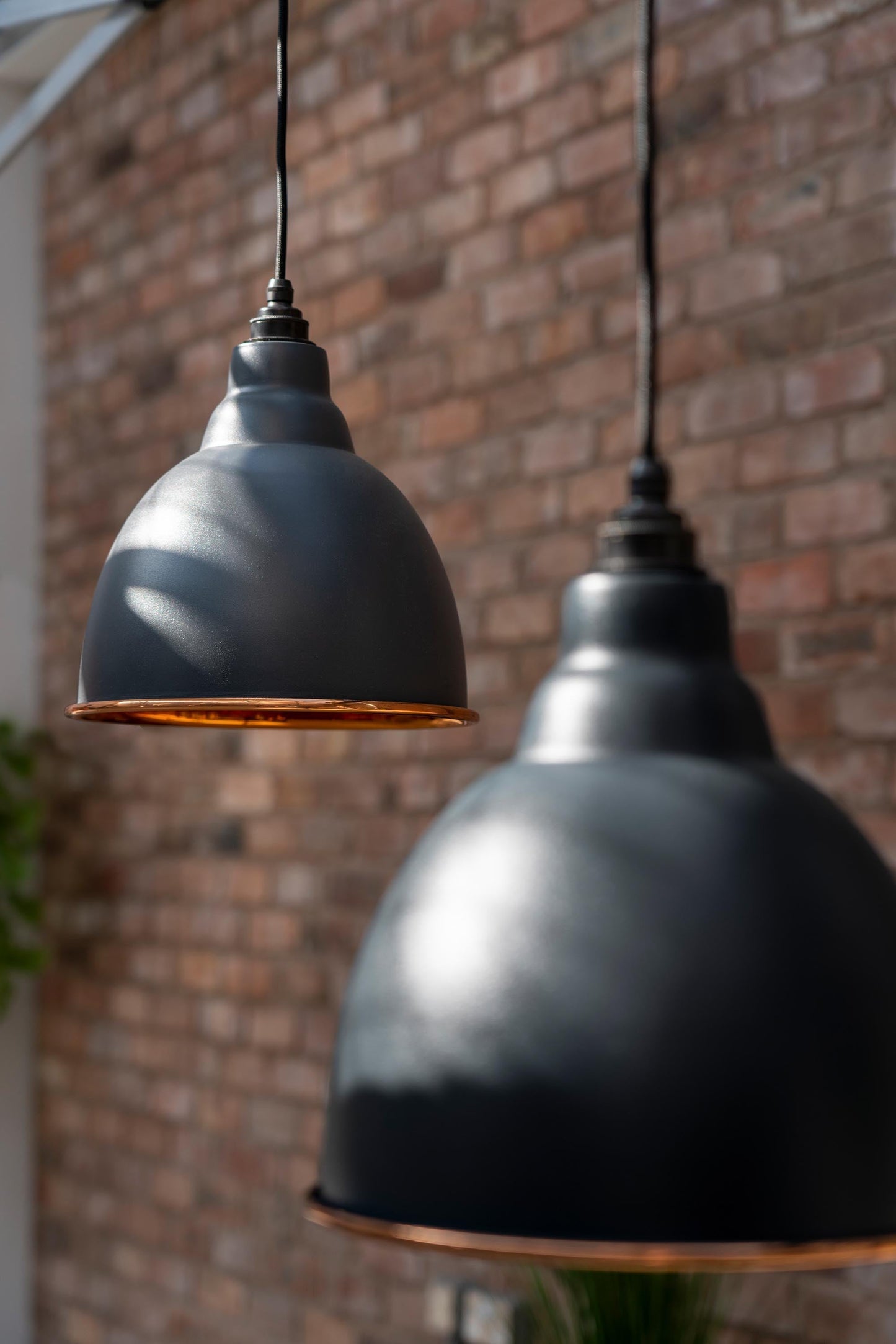 From The Anvil Hammered Copper Brindley Pendant