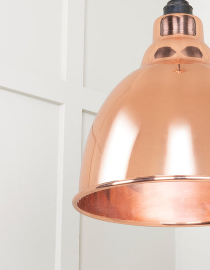 From The Anvil Smooth Copper Brindley Pendant - Hot Tub Shop