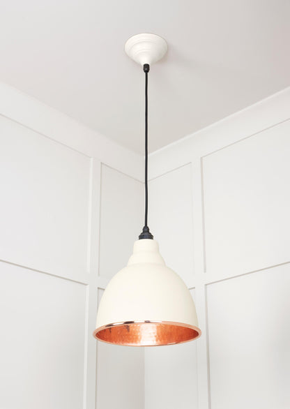 From The Anvil Hammered Copper Brindley Pendant