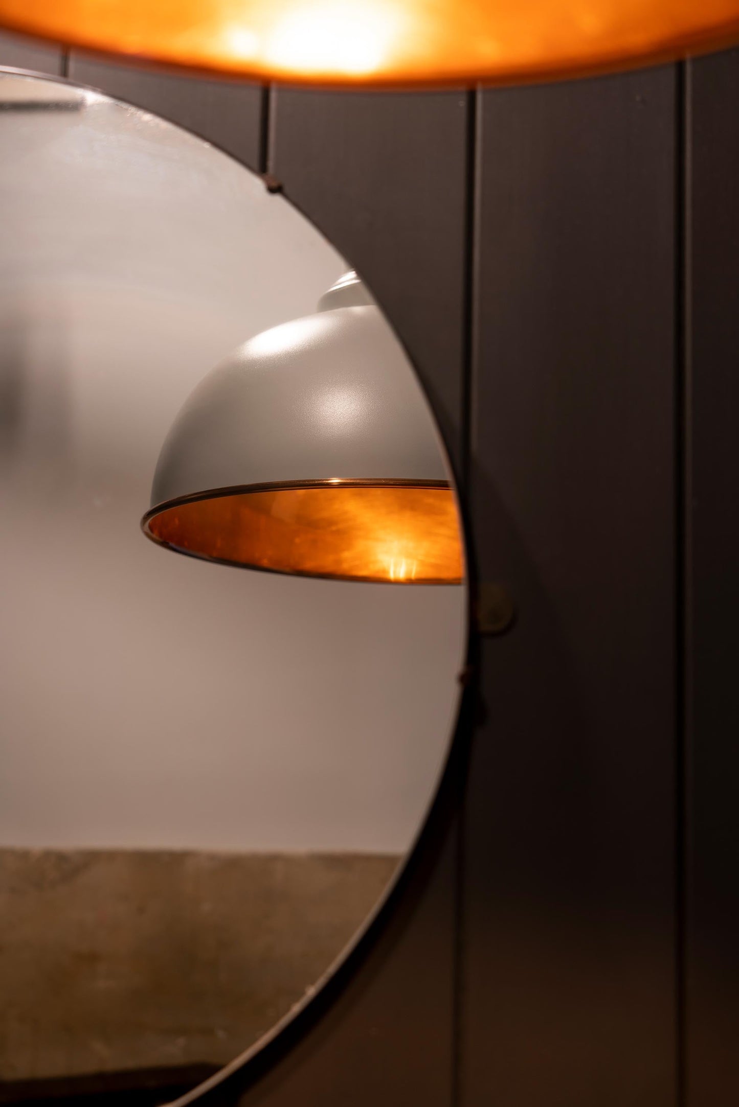 From The Anvil Smooth Copper Harborne Pendant