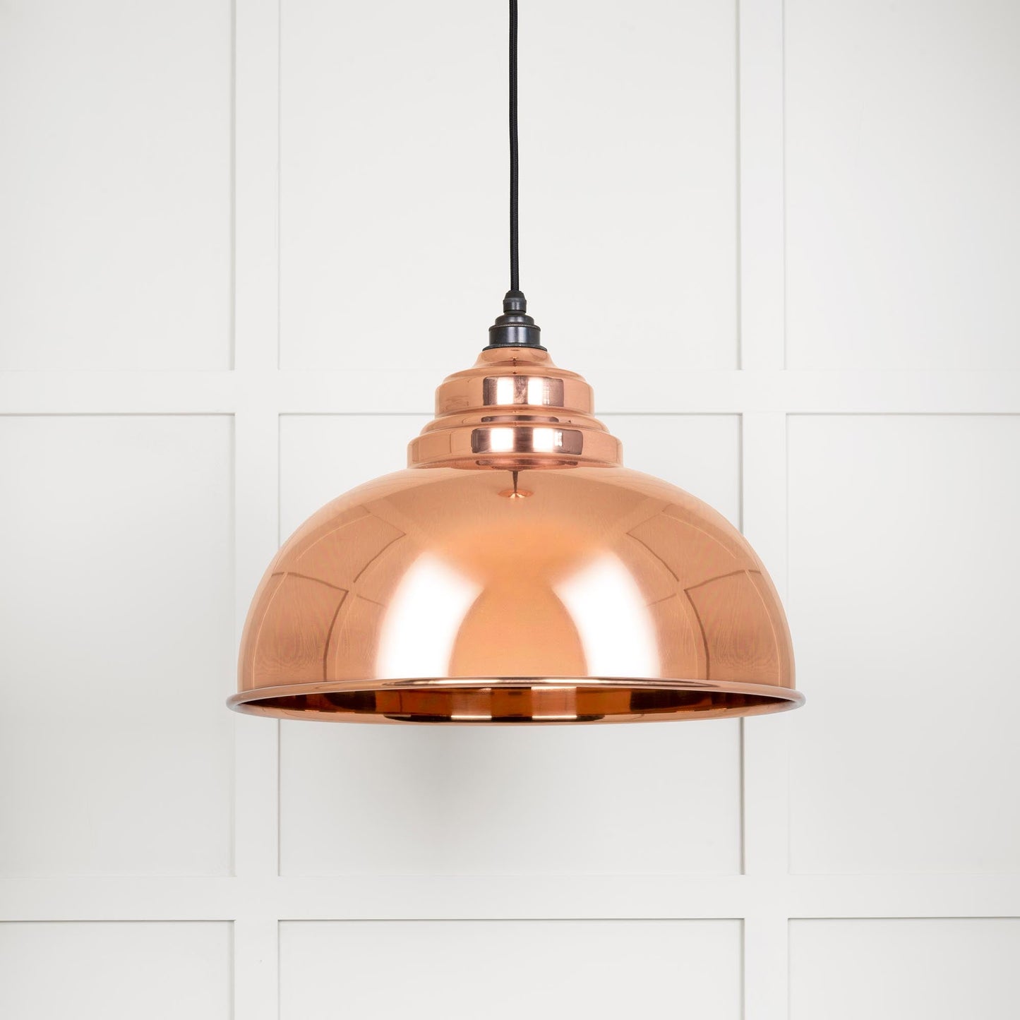 From The Anvil Smooth Copper Harborne Pendant