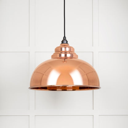 From The Anvil Smooth Copper Harborne Pendant