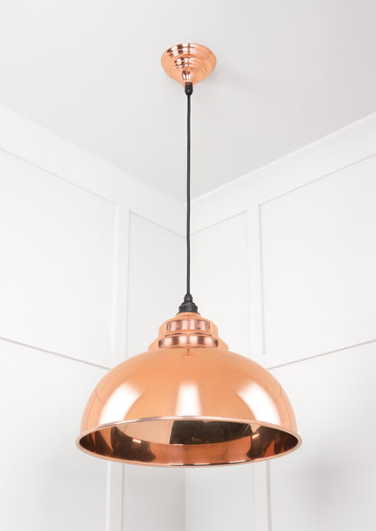 From The Anvil Smooth Copper Harborne Pendant