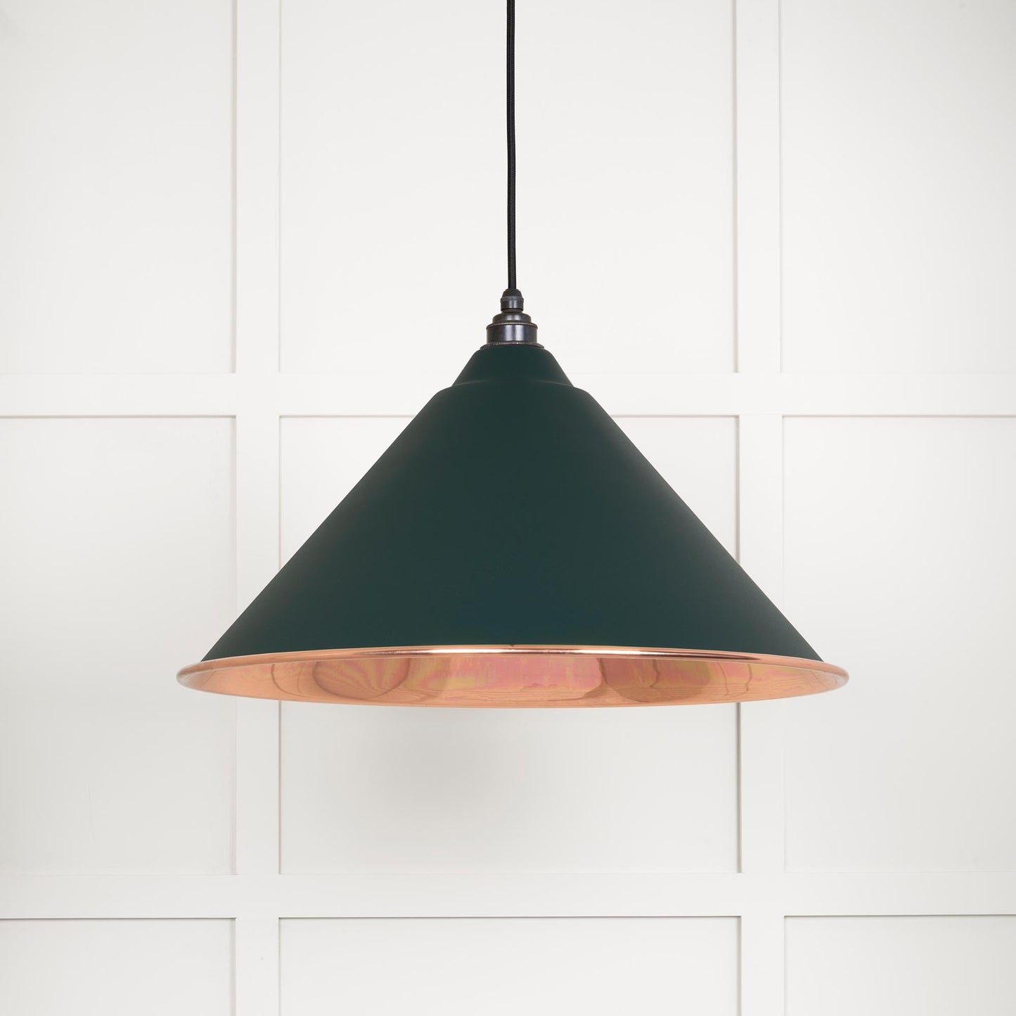 From The Anvil Smooth Copper Hockley Pendant - Hot Tub Shop